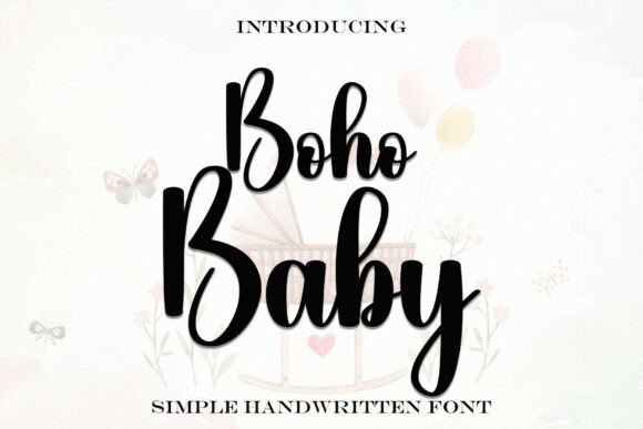 Discover the Charming Versatility of the Bohobaby Font