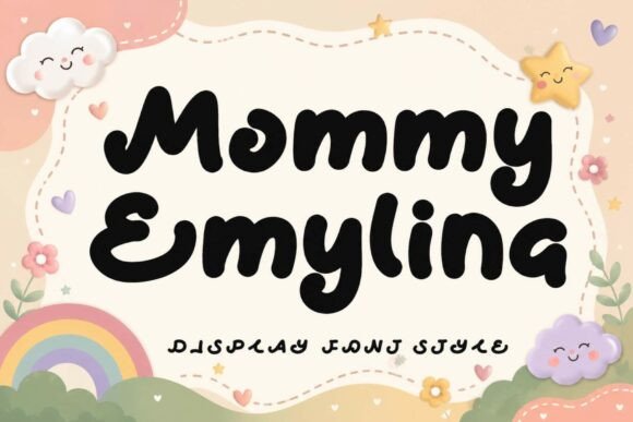 Mommy Emylina: A Typeface for Warmth and Wonder