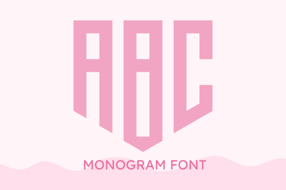 Monogram: A Cool Font for Creative Craft Projects