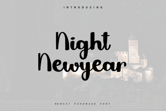Night Newyear: The Relaxed Handwritten Font for Creative Projects