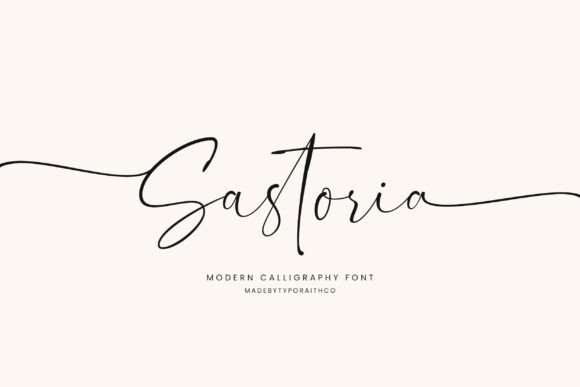Sastoria: Modern Calligraphy for Elegant Design