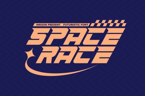 Space Race: A High-Octane Futuristic Display Font