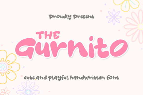 The Gurnito: A Handwritten Font for Charming Designs