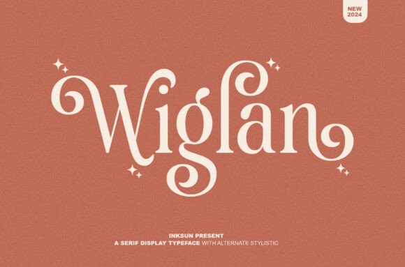 Wiglan: A Serif Typeface with Whimsical Elegance